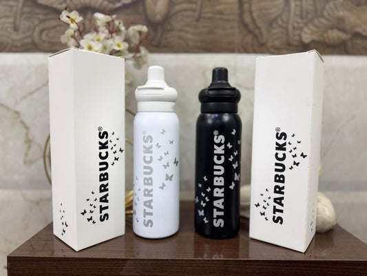 STARBUCKS Dual Sip Premium Quality Insulated Steel Bottles ✨