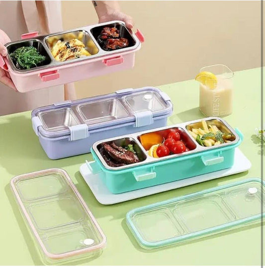 3 Containers Lunch Box 500 ml