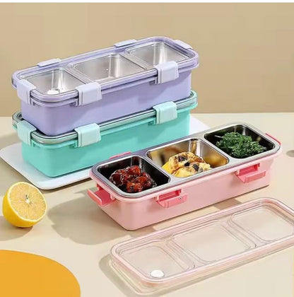 3 Containers Lunch Box 500 ml