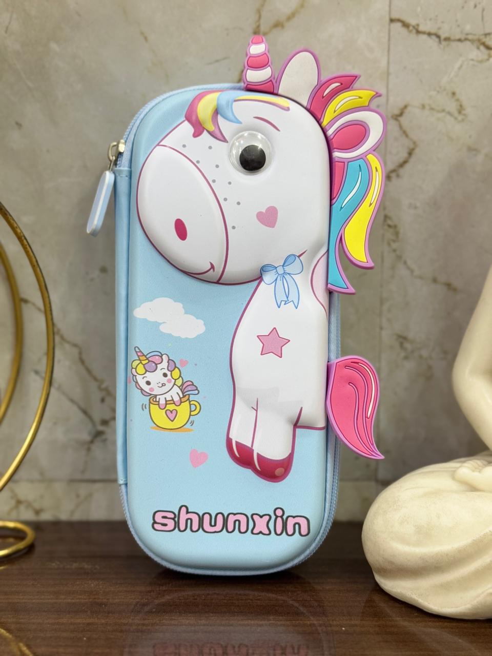 3D Unicorn Pencil Pouch