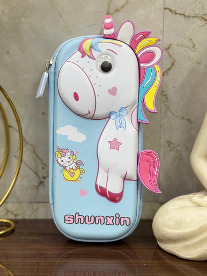 3D Unicorn Pencil Pouch
