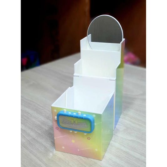 Stylish Pencil Box with Lock and Mirror