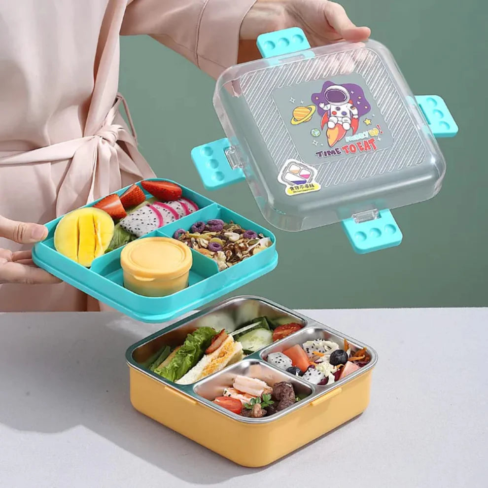 Double Decker Stainless Steel Lunch Box