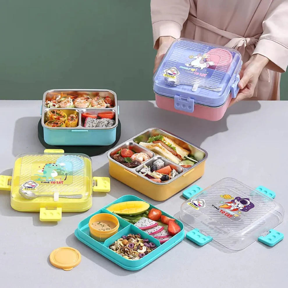 Double Decker Stainless Steel Lunch Box