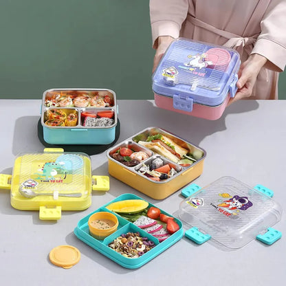Double Decker Stainless Steel Lunch Box