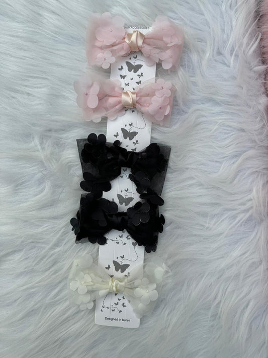 Flower Net Bow