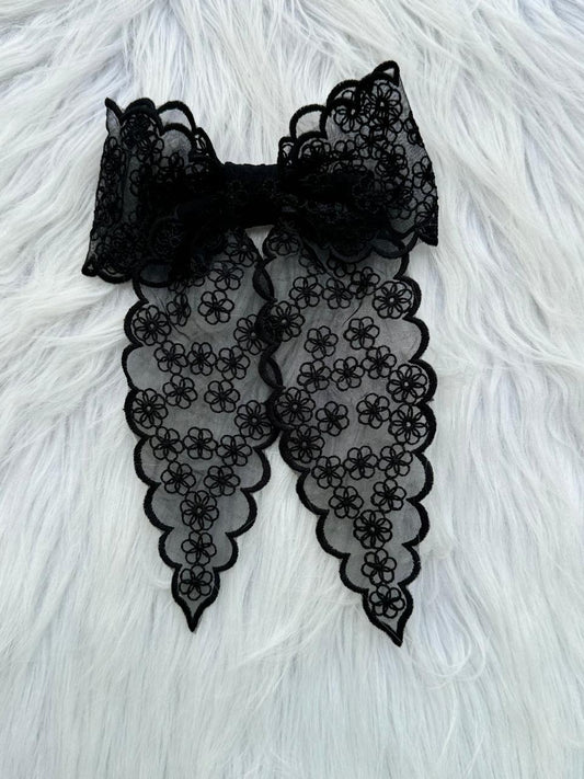 Black korean Hair pin(Back Clip)