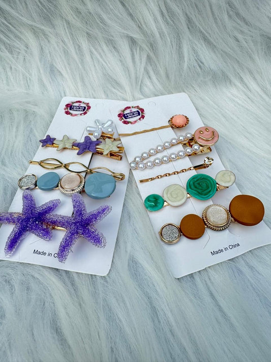 Whimsy Charm Hair Pin Card