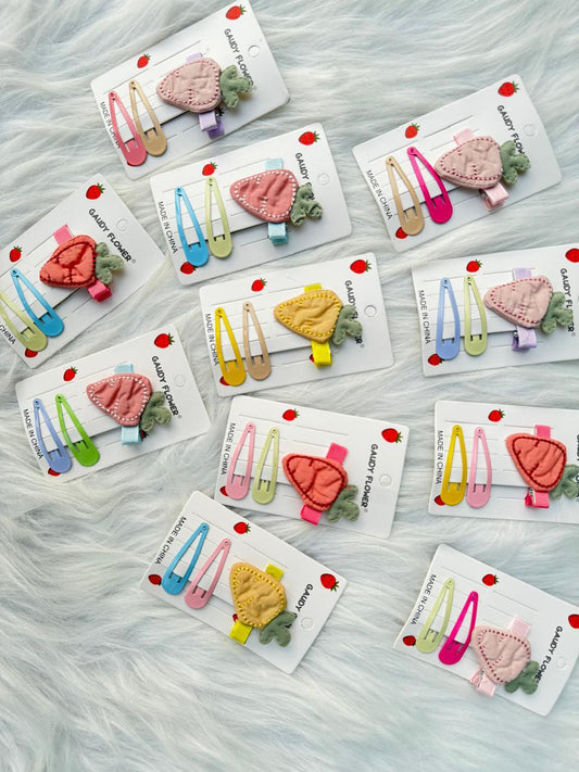 Strawberry Pin + Tic Tac Combo Card