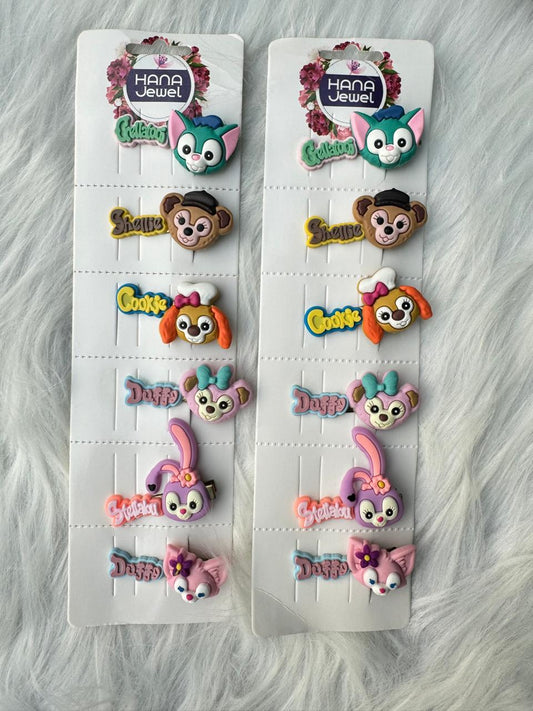 Disney Character Hair Pins (Pair)