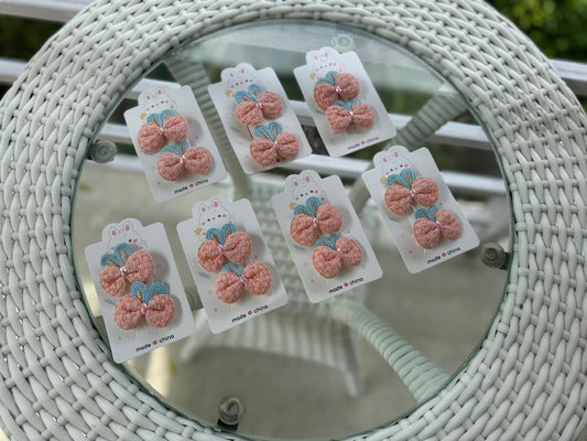 Cuddle Bunny Hair Pins