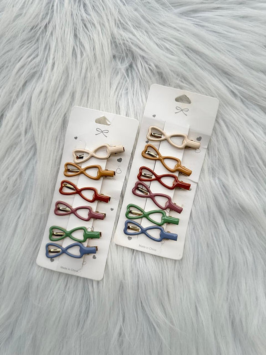 Color Pop Metal Hair Pins Card (Each Card)