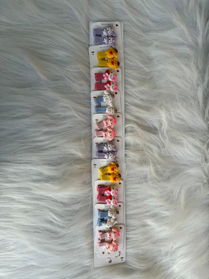 Mini Characters Hair Pins