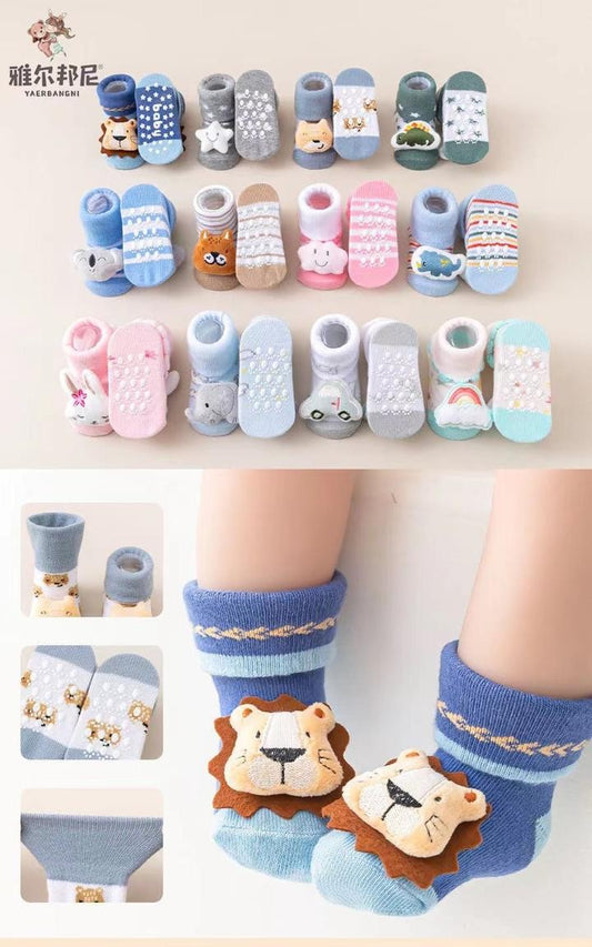 Cute Characters Cotton Socks