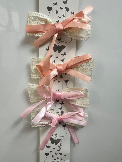 Knot & Lace Hair Bow