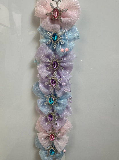 Twinkle Snow Jewels Hair Pins