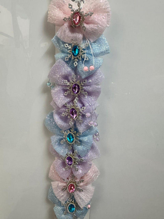 Twinkle Snow Jewels Hair Pins