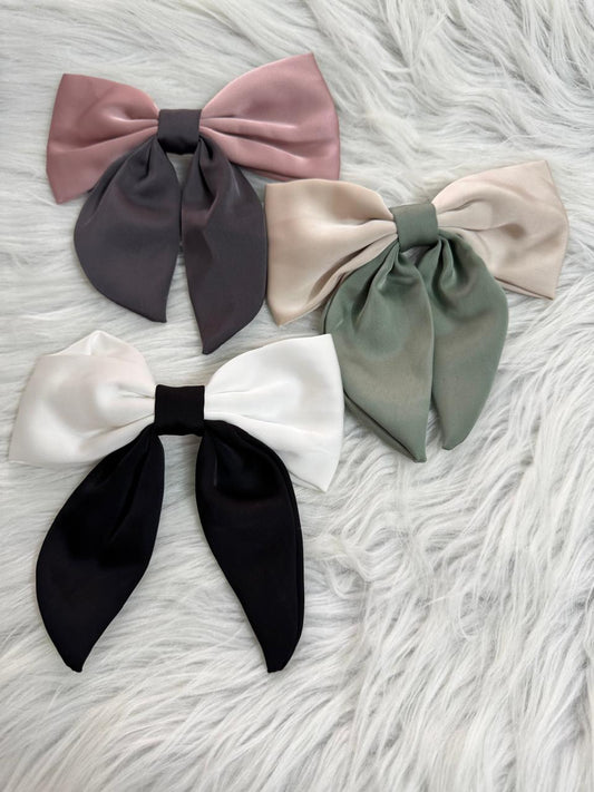 Satin Fusion Hair Bows