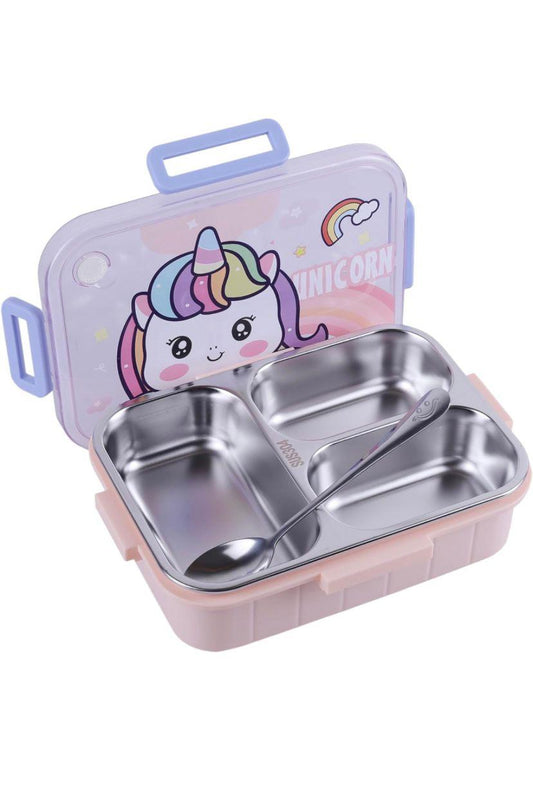 3 Compartment Lunch Box
