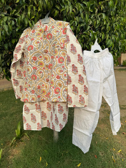 Boys Ethnic Wear Kura Pyjama