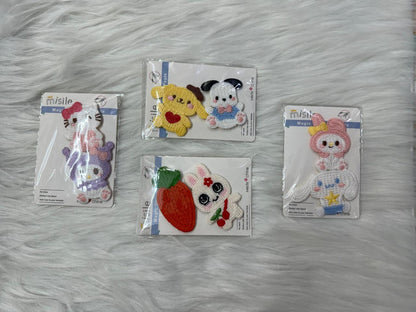 Cute Characters Hair Velcros