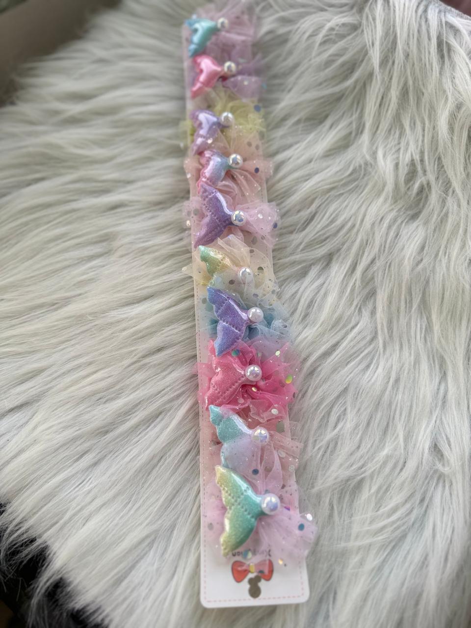 Gleaming Pearl Fish Hair pin (single)