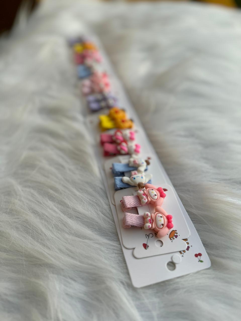 Mini Characters Hair Pins