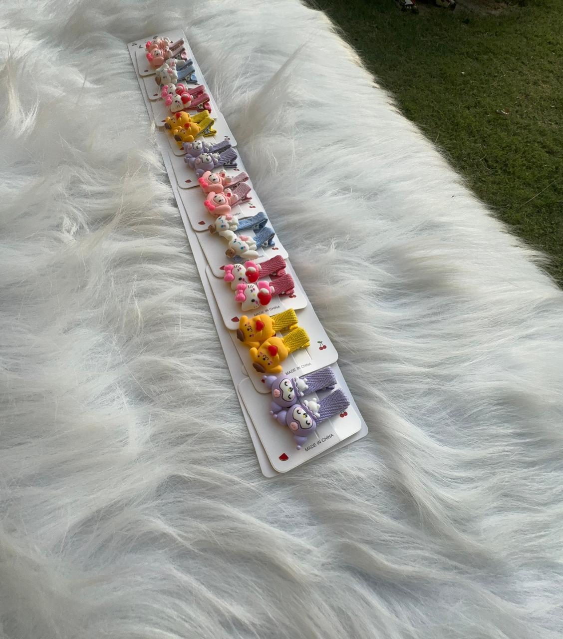 Mini Characters Hair Pins