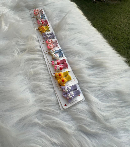 Mini Characters Hair Pins