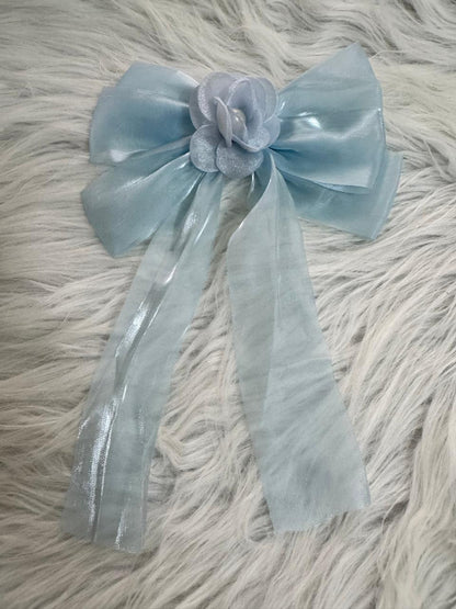 Flora Pearl Hair Bows
