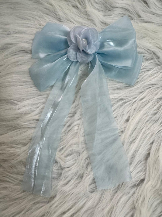 Flora Pearl Hair Bows