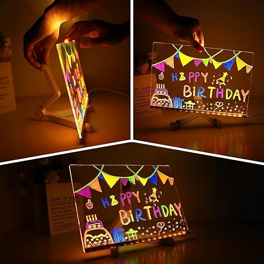 3D Acrylic LED Note Board
