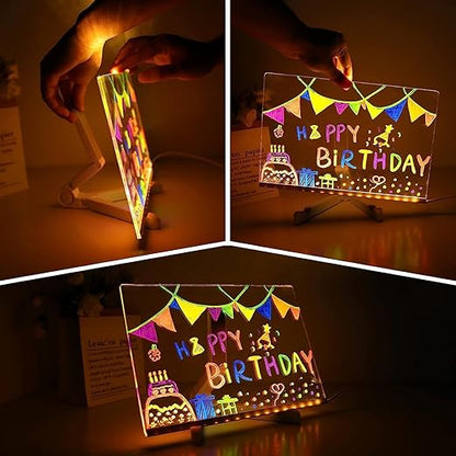 3D Acrylic LED Note Board