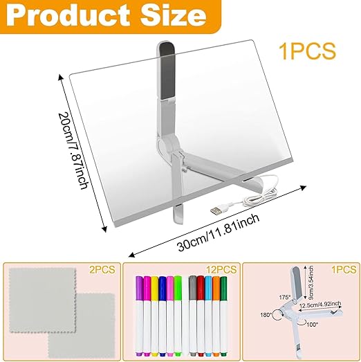 3D Acrylic LED Note Board