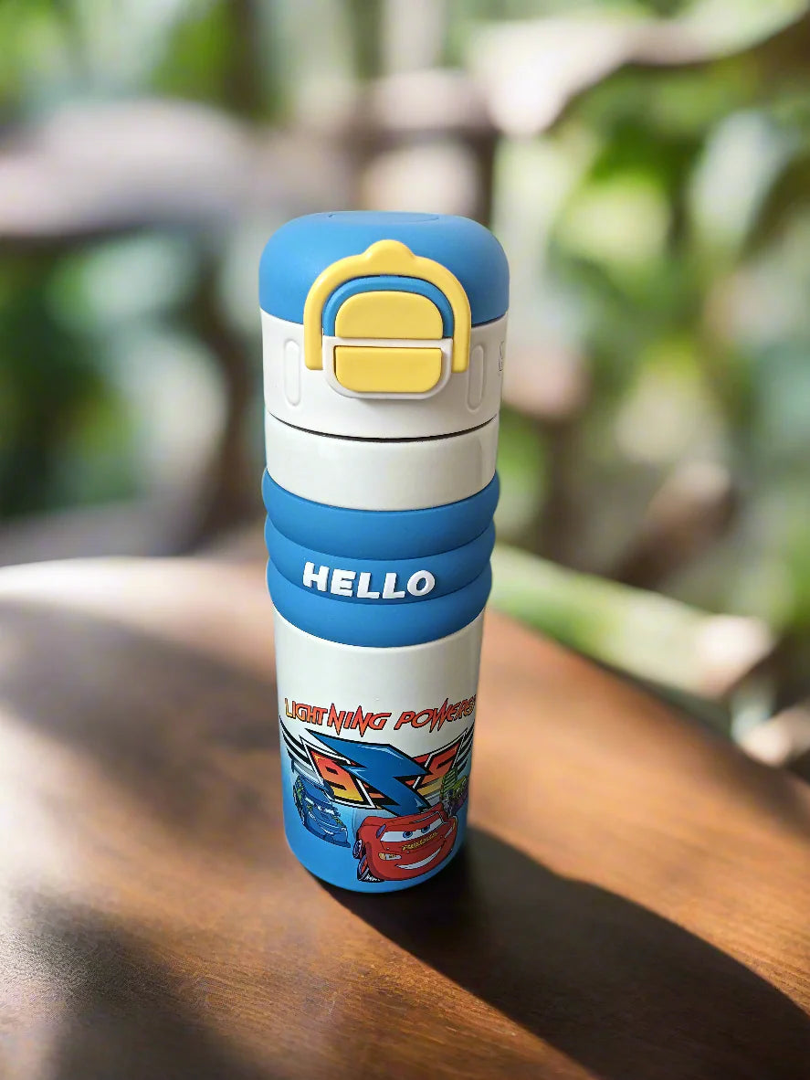 Hello-Characters Dual Cap Bottles