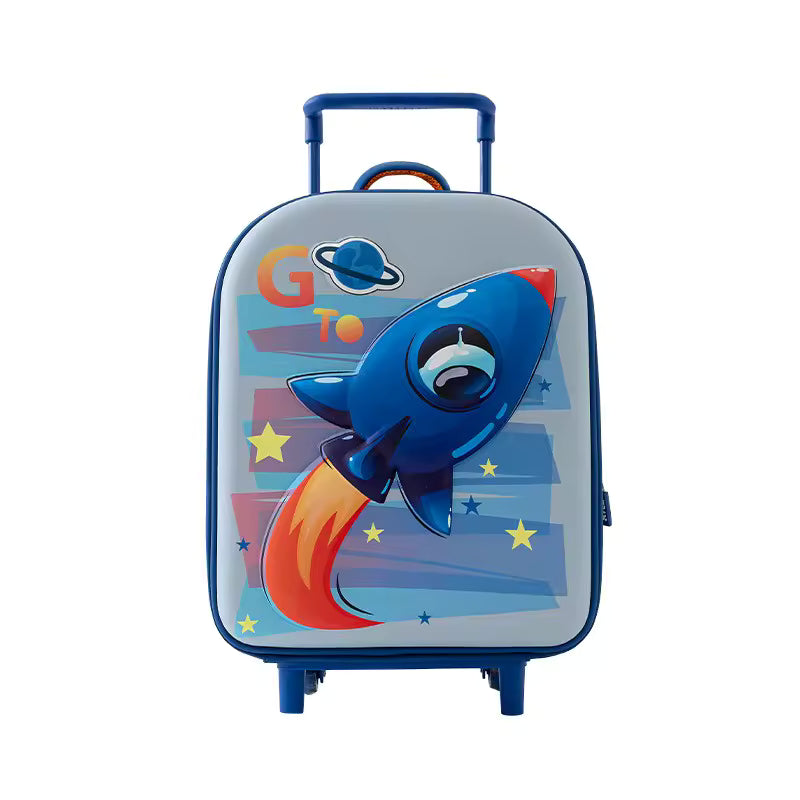 Kids Trolley Suitcase School Bags