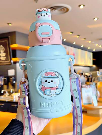 Water Bottle With Silicone Cover