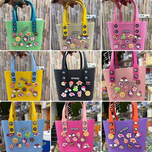 Crocs Silicone Tote Bag