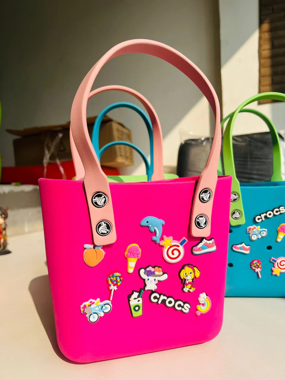 Crocs Silicone Tote Bag