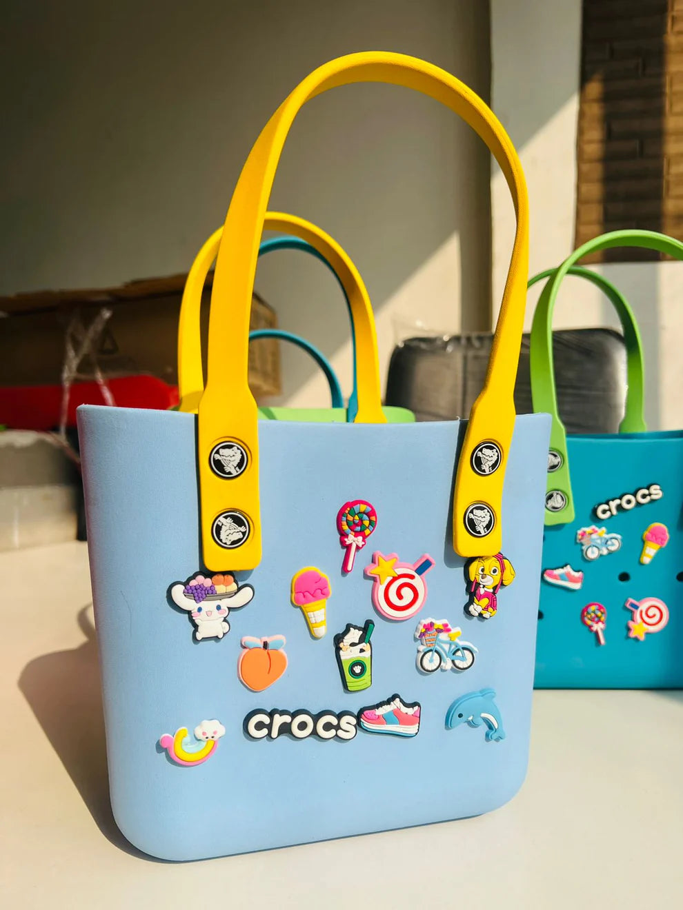Crocs Silicone Tote Bag