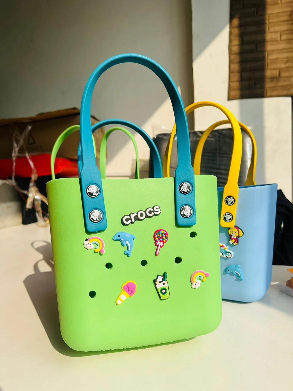 Crocs Silicone Tote Bag
