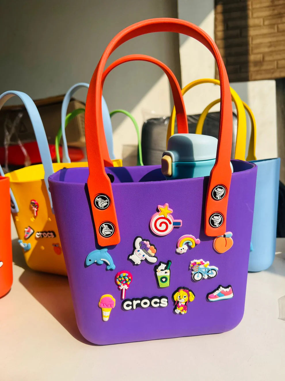 Crocs Silicone Tote Bag