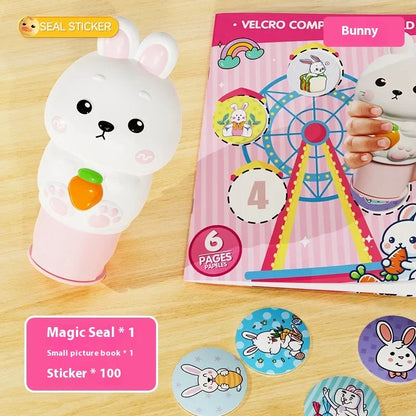 Velcro Stamp Stickers