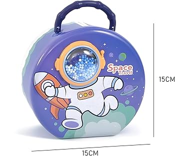 Space Theme Piggy Bank for Kids