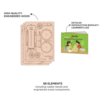 Smartivity Multiplication Machine | 6-10 years | DIY STEM Construction Toy