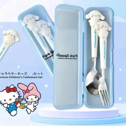 Cute Sanrio Theme Spoon Fork Set