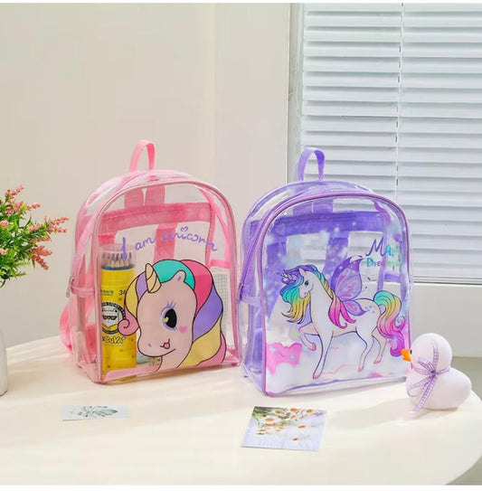 Unicorn Transparent Bag