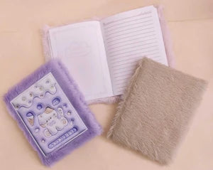 A6 Fur Diary/Notebooks